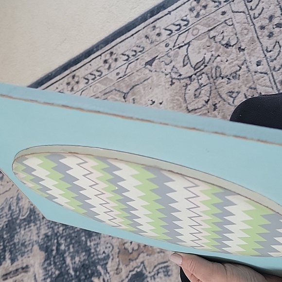 Easter Egg Wood Hanging Plaque Pastel Colors‎ - Picture 5 of 5